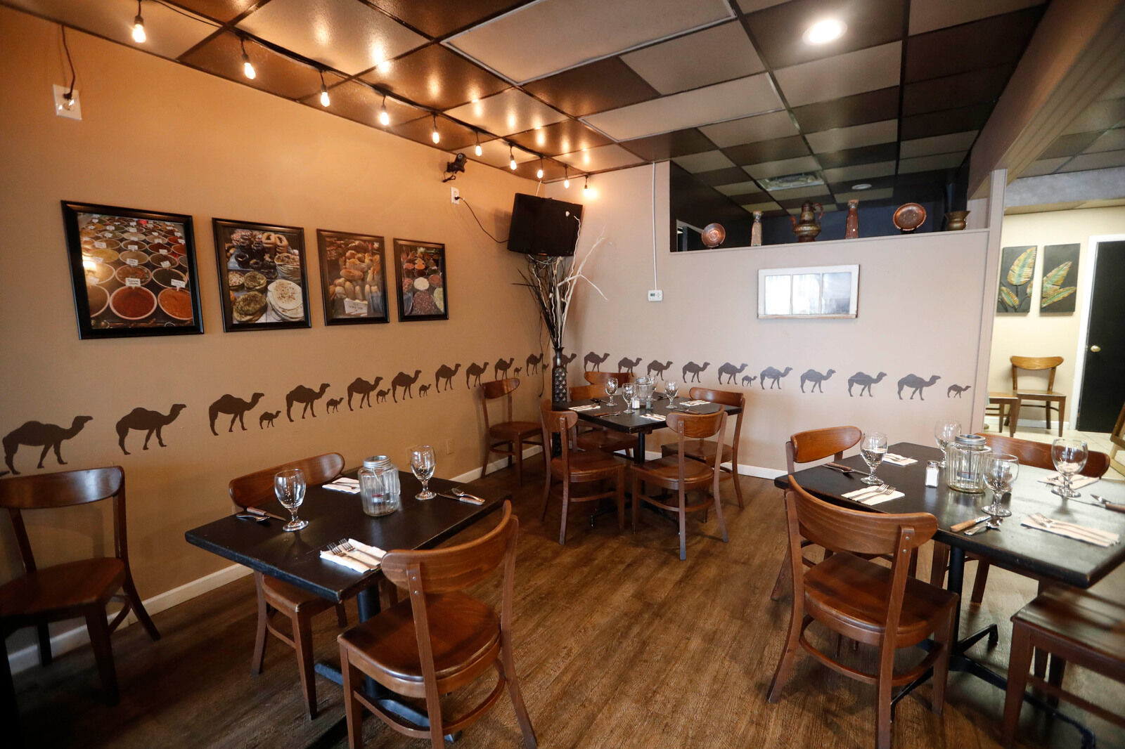 Falafel Bar's dining room recently reopened